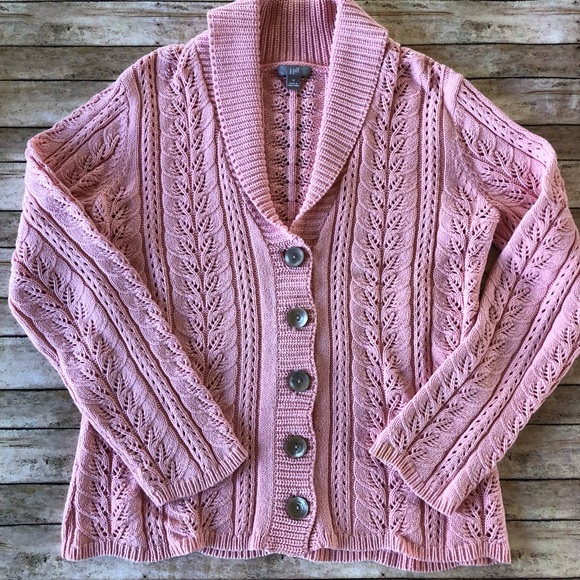 J. Jill Sweaters - J. Jill Button-Up Cardigan